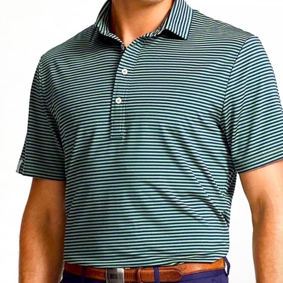 RLX Ralph Lauren Other - Ralph Lauren RLX Teal and Navy Striped Shirt